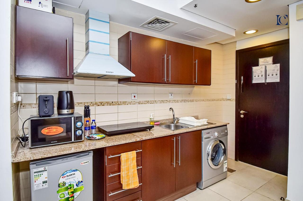 Luxury Escapes - Modern Studio Apt - Metro, Beach & Mall Mins Away Dubai Bagian luar foto